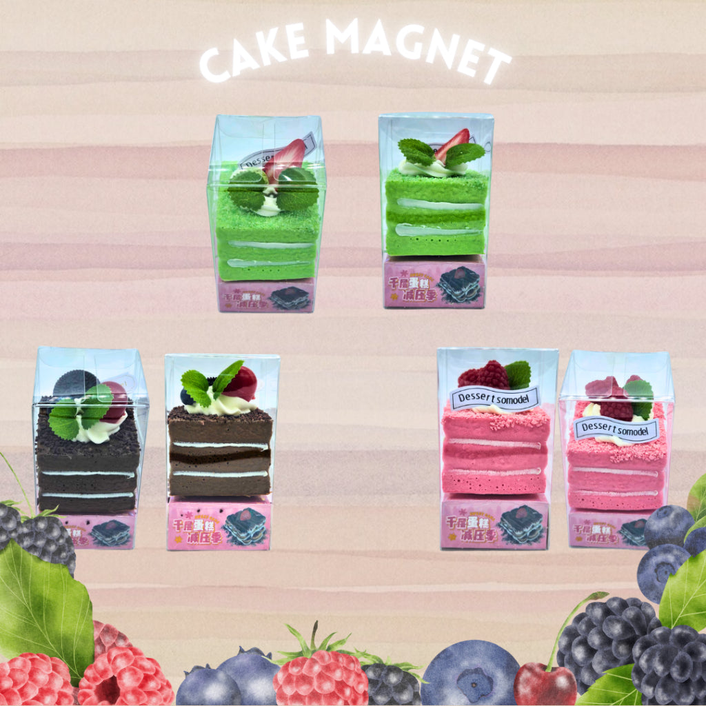 [SG] Dessert Magnet Series [Evergreen Stationery]