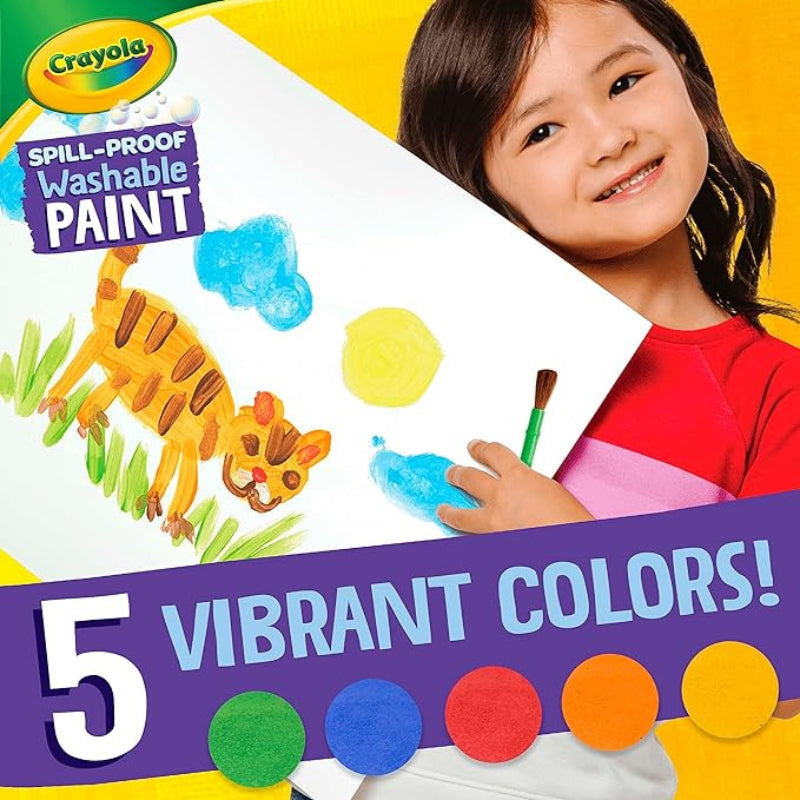 [SG] Crayola Spillproof Washable Paint Kit [Evergreen Stationery]