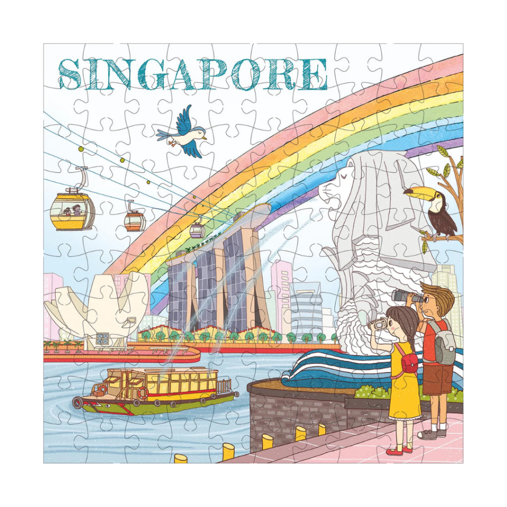 [SG] Crayola ABC Explore Singapore Puzzle [Evergreen Stationery]