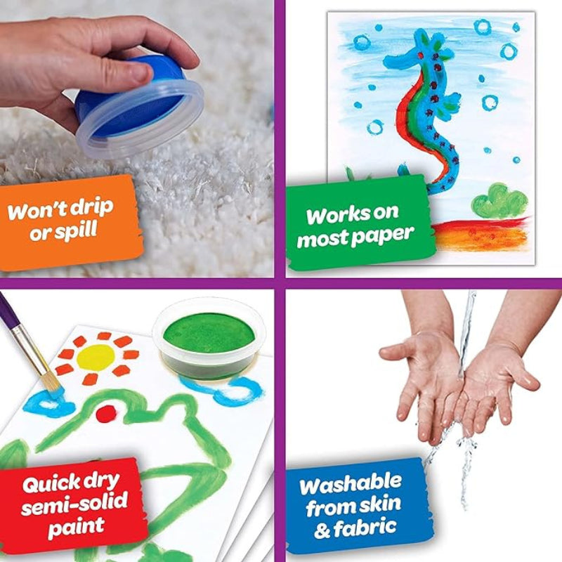 [SG] Crayola Spillproof Washable Paint Kit [Evergreen Stationery]