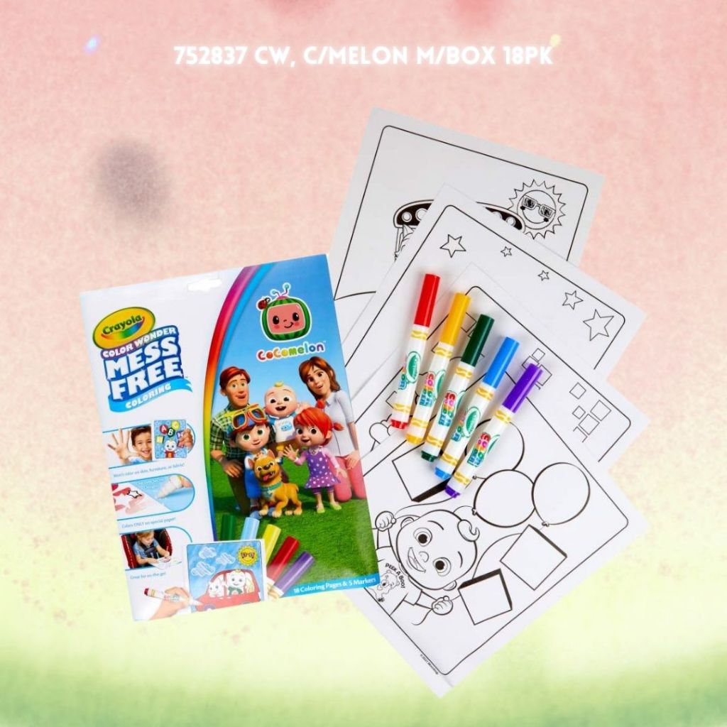 [SG] Crayola Color Wonder Mess Free Coloring [Evergreen Stationery]
