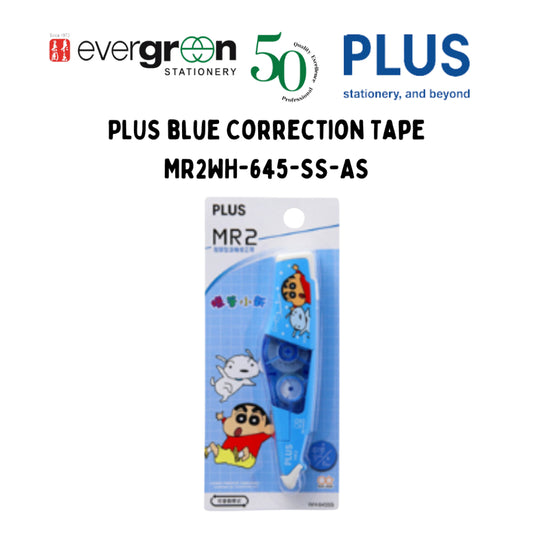 [SG] PLUS ShinChan Correction Tape [Evergreen Stationery]