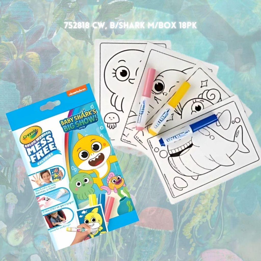 [SG] Crayola Color Wonder Mess Free Coloring [Evergreen Stationery]