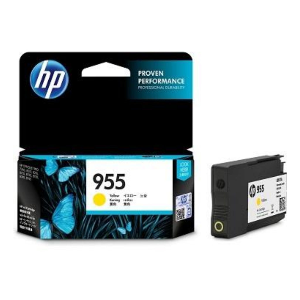 [SG] HP L0S57AA 955 YELLOW ORIGINAL INK CARTRIDGE [Evergreen Stationery]