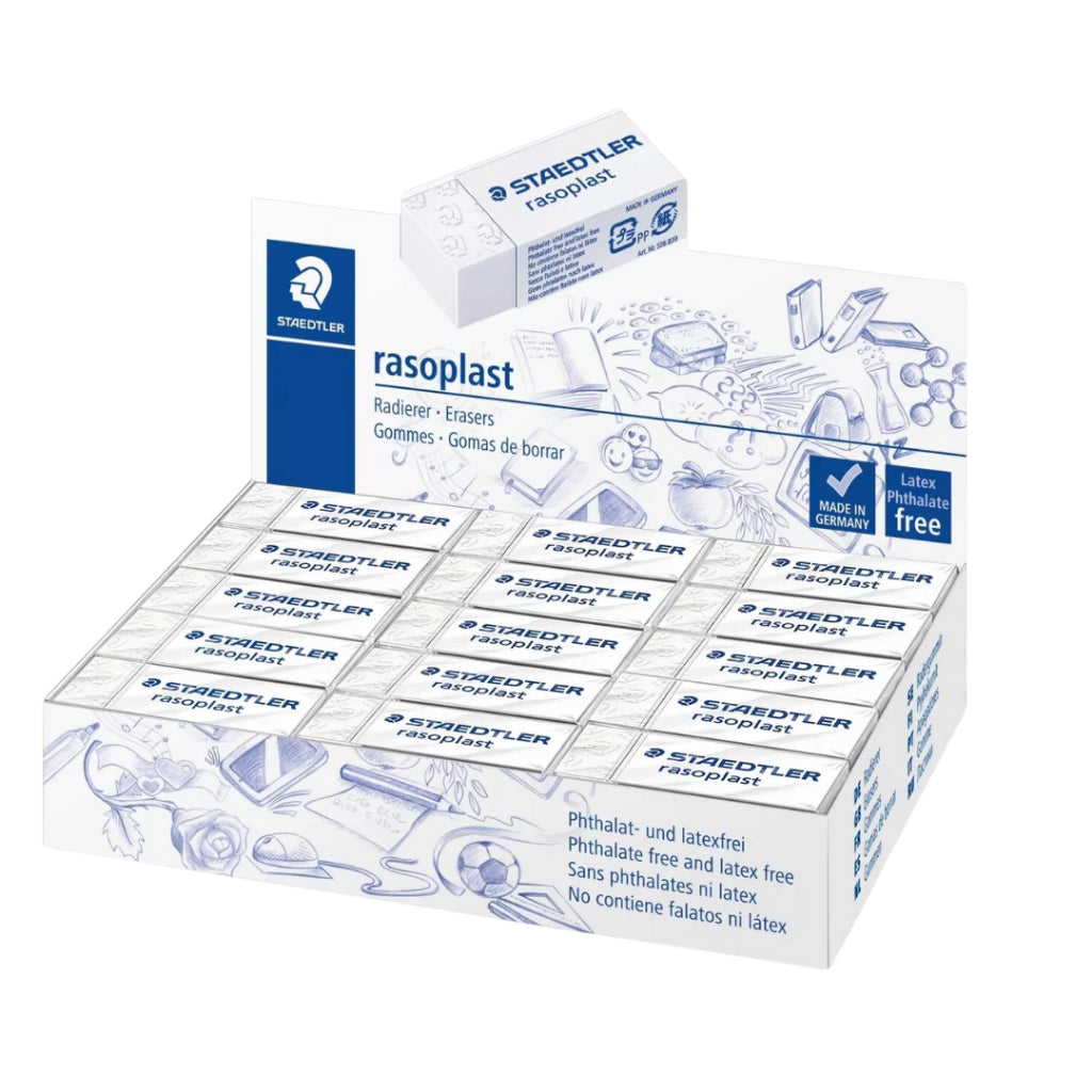 [SG] Bundle of 12 | STAEDTLER ERASER RASOPLAST 526 B30 [Evergreen Stationery]