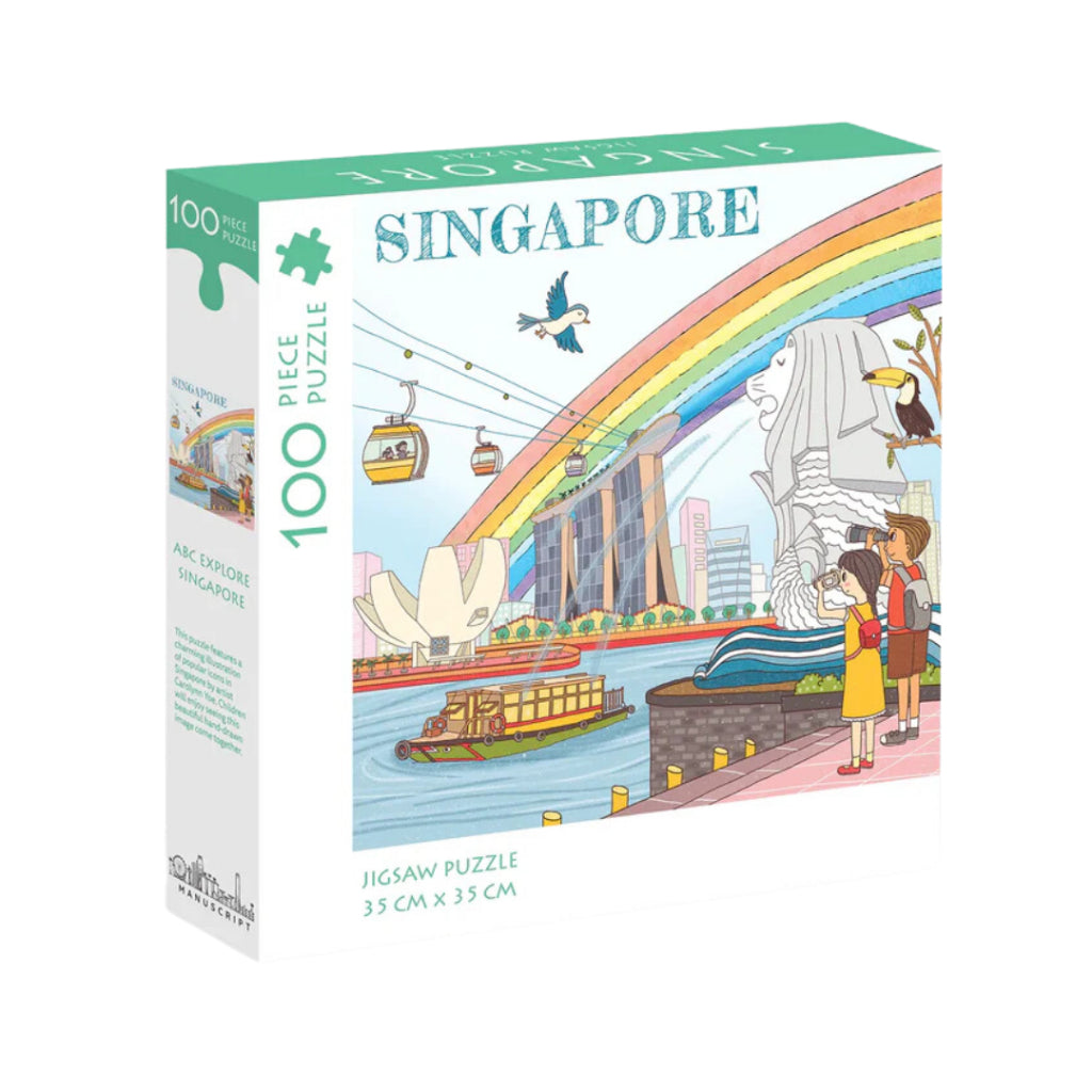 [SG] Crayola ABC Explore Singapore Puzzle [Evergreen Stationery]