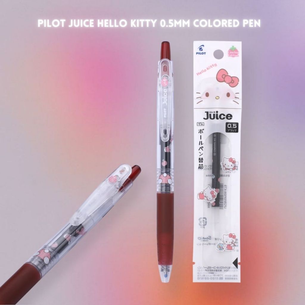 [SG] Pilot Juice Sanrio-Themed 0.5mm Colored Pen [Evergreen Stationery]