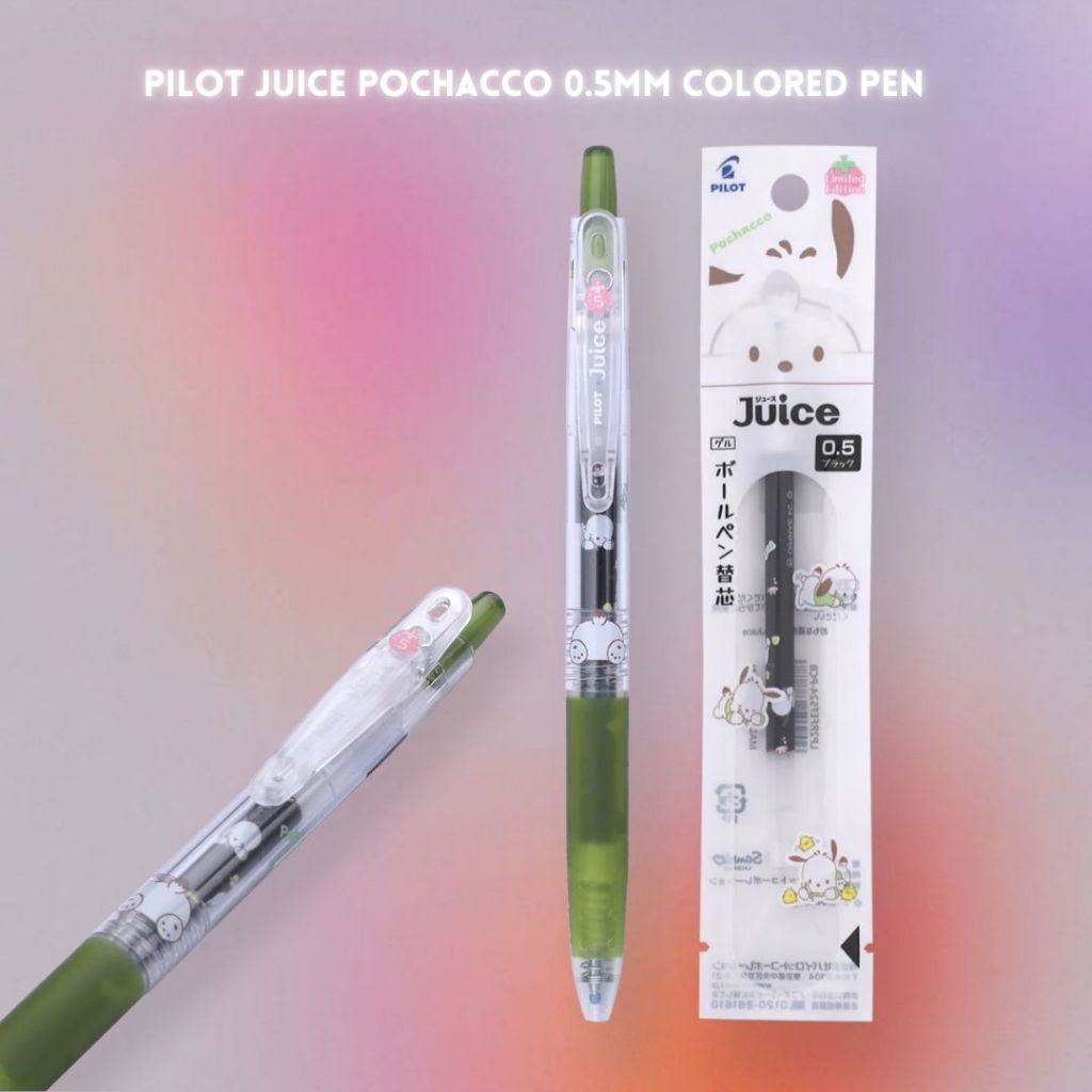 [SG] Pilot Juice Sanrio-Themed 0.5mm Colored Pen [Evergreen Stationery]
