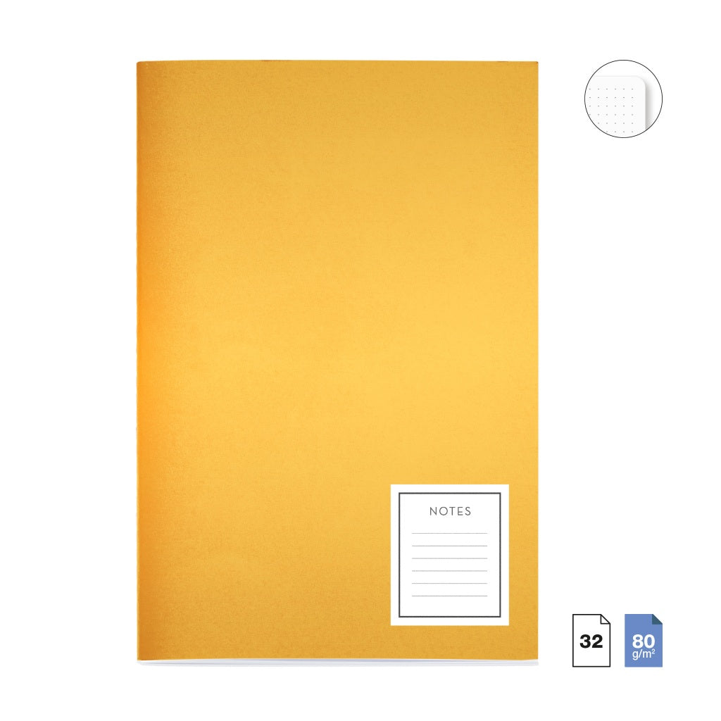 [SG] Apli Ginkgo Collection A5 Notebook [Evergreen Stationery]
