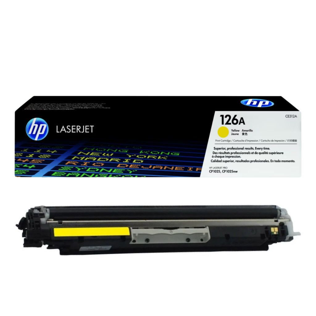 [SG] HP CE312A 126A YELLOW TONER FOR CP1025 [Evergreen Stationery]