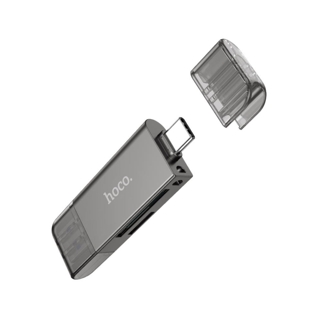 [SG] Hoco HB39 USB/Type-C 3.0 High Speed Card Reader [Evergreen Stationery]
