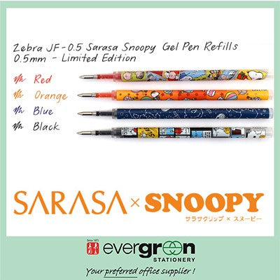 [SG] Zebra RJF-SN3 Refill 0.5mm [Evergreen Stationery]