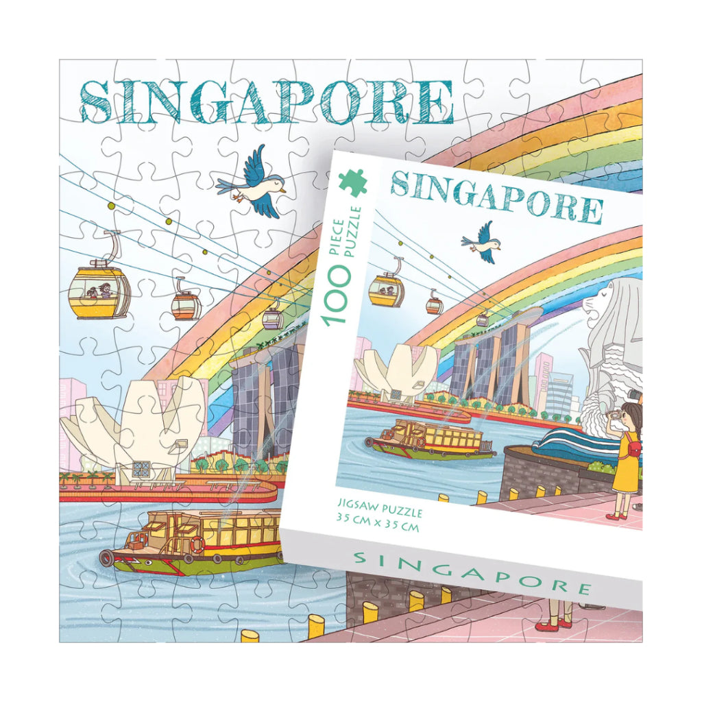 [SG] Crayola ABC Explore Singapore Puzzle [Evergreen Stationery]
