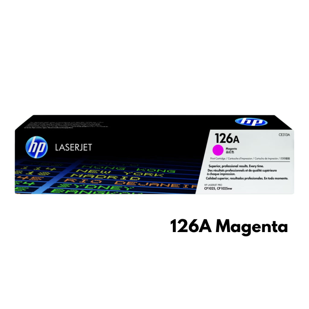 [SG] HP CE313A 126A MAGENTA TONER FOR CP1025 [Evergreen Stationery]