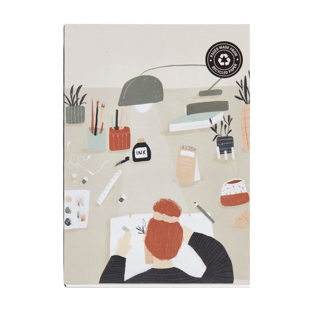 [SG] Apli Nordic Melody Collection A5 Notebook [Evergreen Stationery]