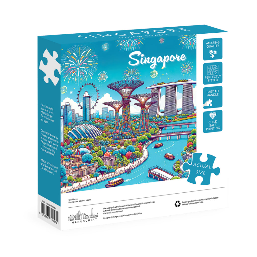 [SG] Crayola Garden City Puzzle [Evergreen Stationery]