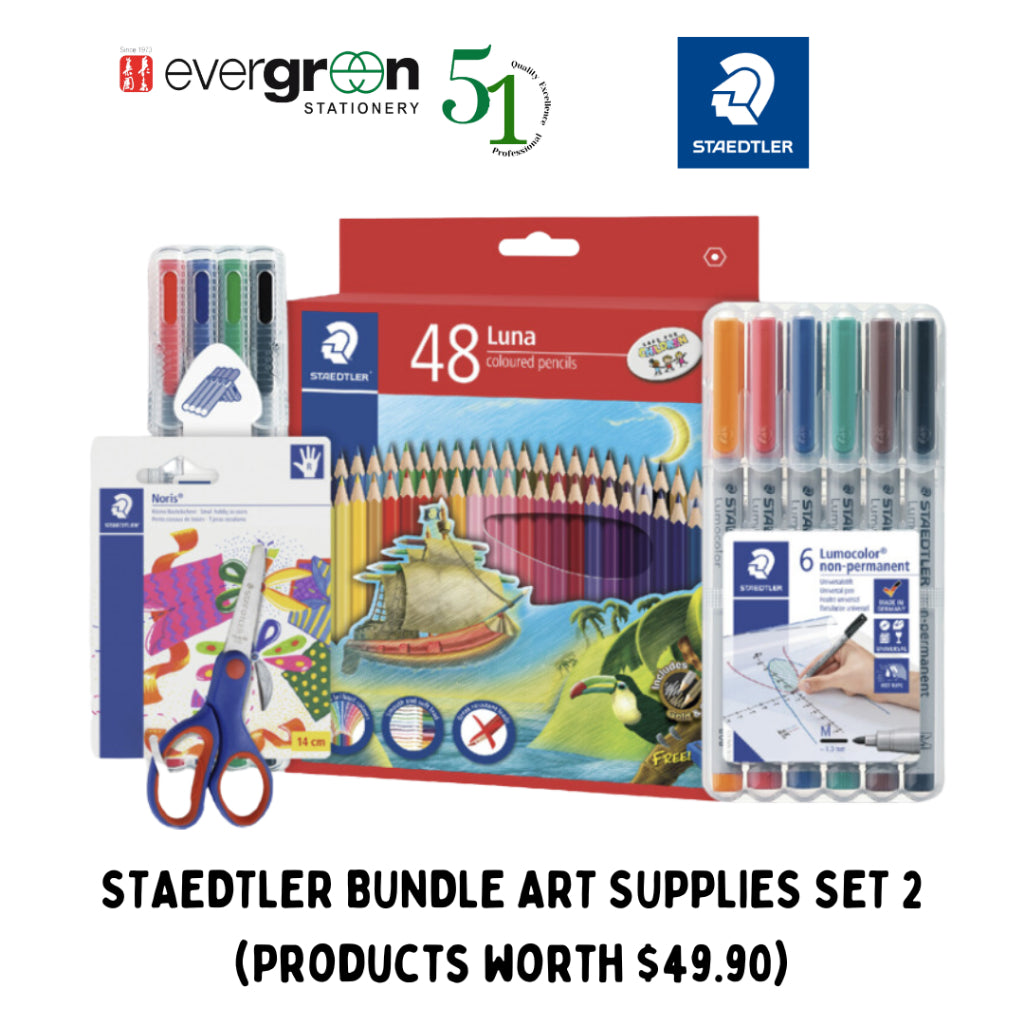 [SG] STAEDTLER BUNDLE ART SUPPLIES SET 2 [Evergreen Stationery]