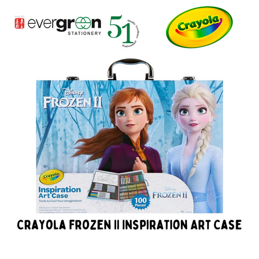 [SG] Crayola Frozen II Inspiration Art Case [Evergreen Stationery]