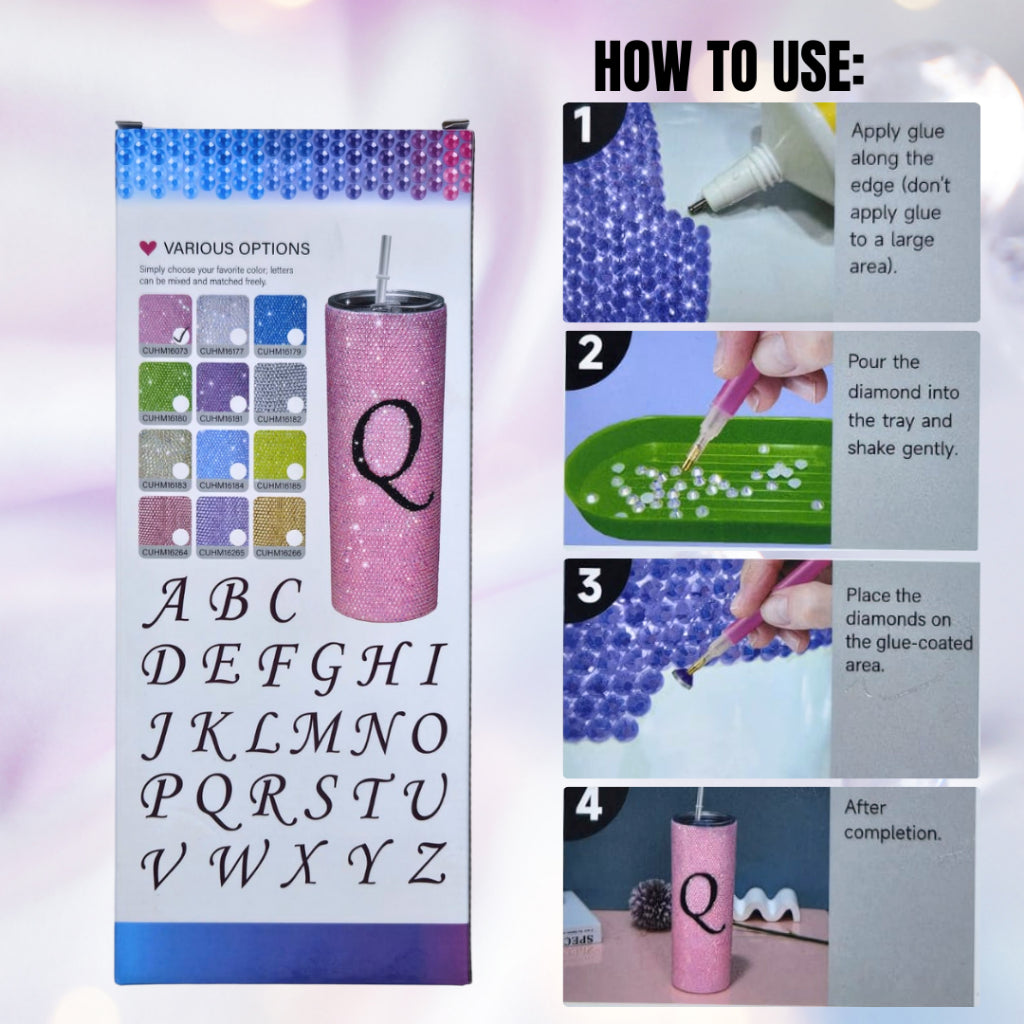 [SG] Diamond Painting Crystal Art Cup Kit [Evergreen Stationery]