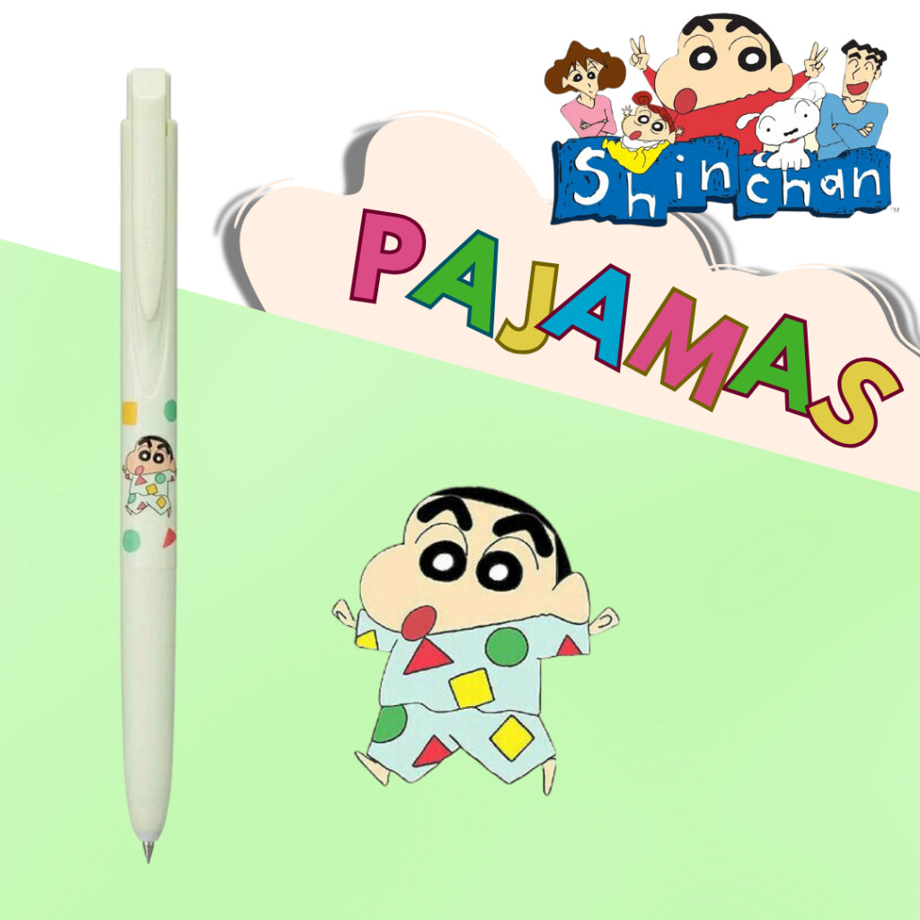 [SG] LIMITED EDITION Uni Crayon ShinChan Signo Gel Pen [Evergreen Stationery]