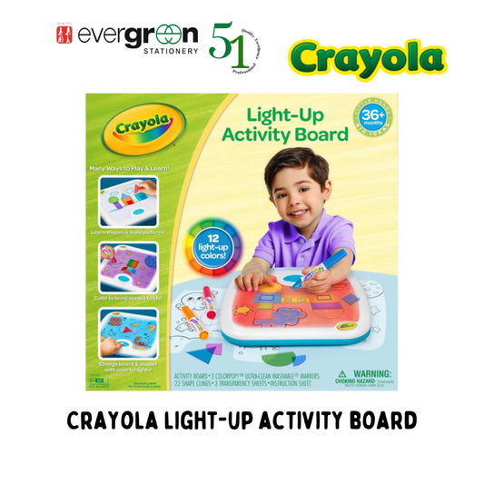 [SG] Crayola Light-Up Activity Board [Evergreen Stationery]