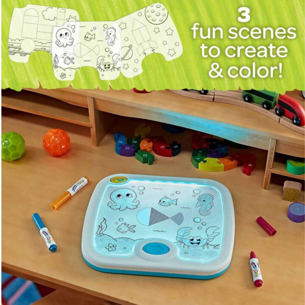 [SG] Crayola Light-Up Activity Board [Evergreen Stationery]