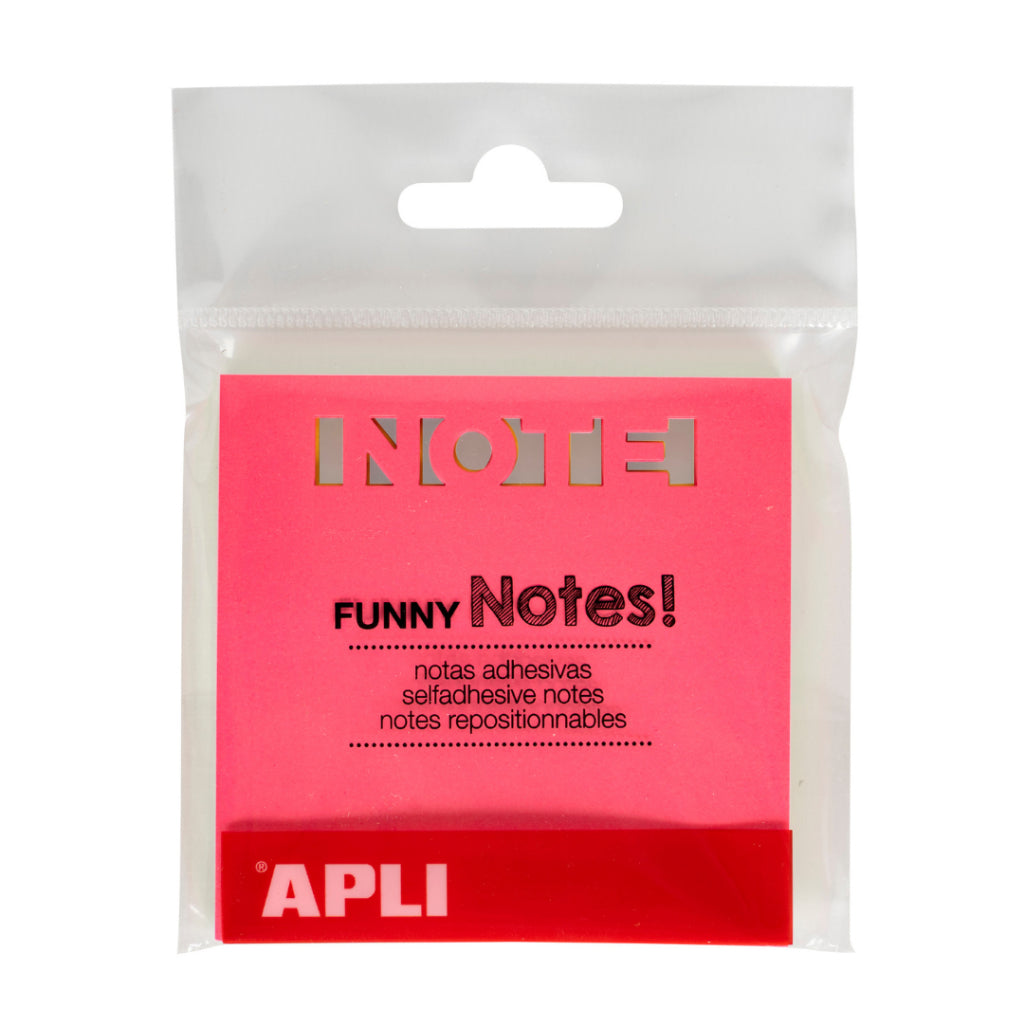 [SG] APLI 18336 75x75mm Funny Sticky Notes (NOTE) [Evergreen Stationery]