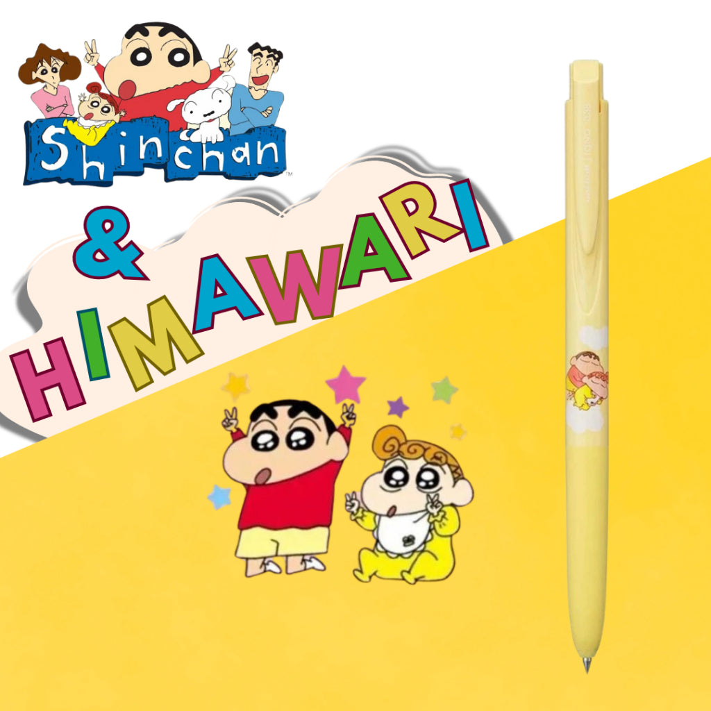 [SG] LIMITED EDITION Uni Crayon ShinChan Signo Gel Pen [Evergreen Stationery]