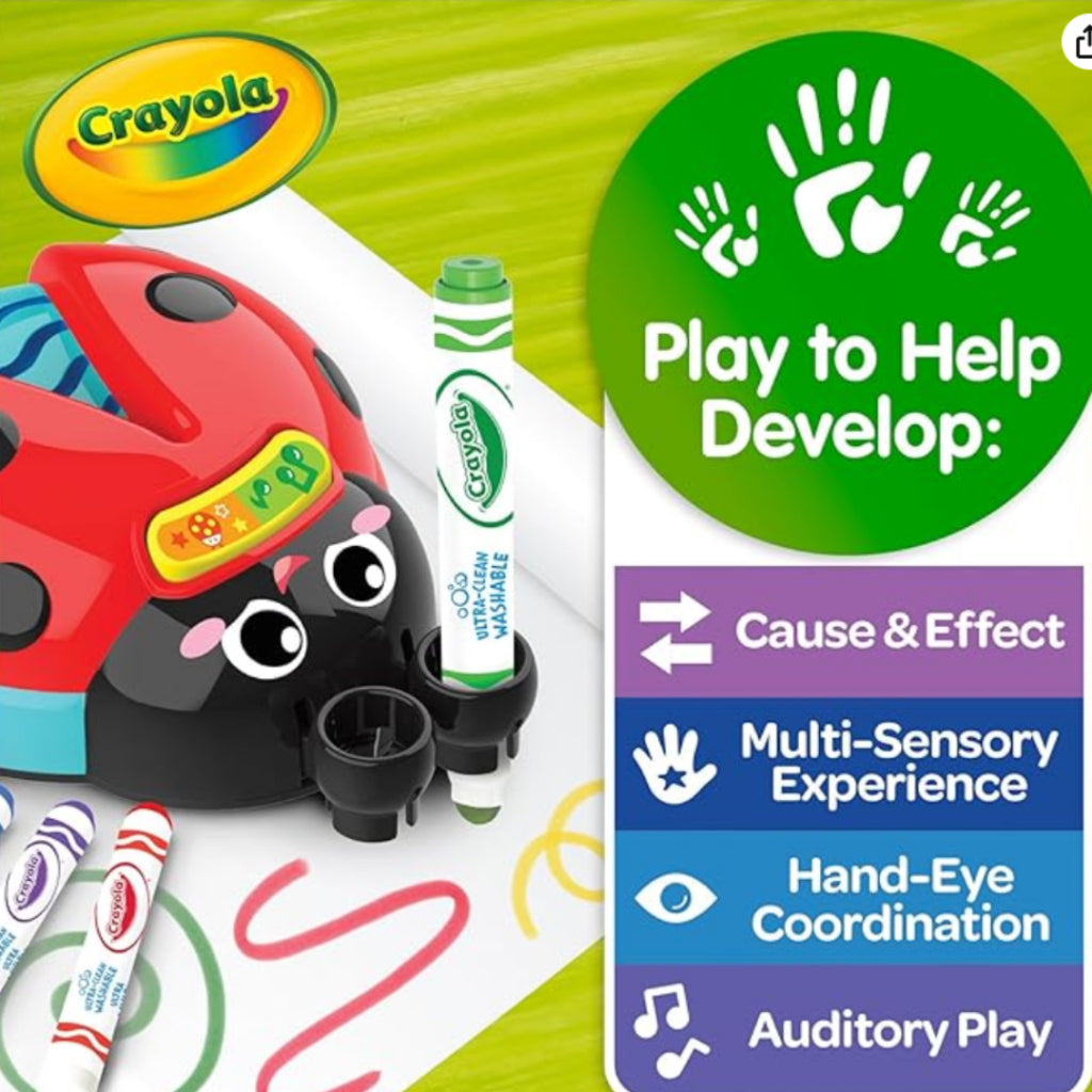 [SG] Crayola Musical Color Bug [Evergreen Stationery]