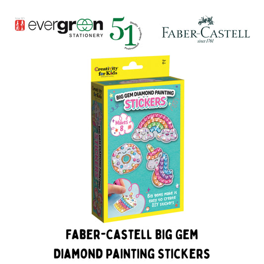 [SG] Faber-Castell Big Gem Diamond Painting Stickers [Evergreen Stationery]