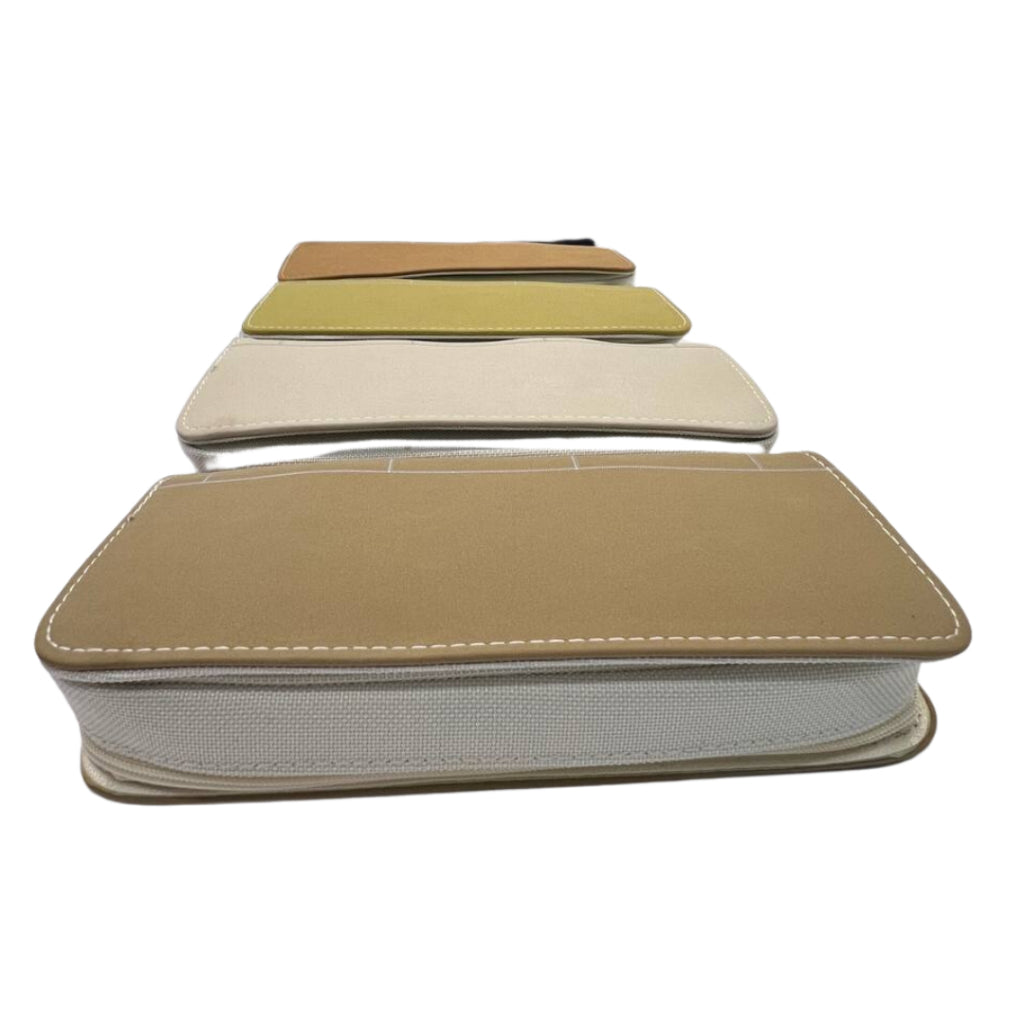 [SG] CY-19430 Cloth Zipper Organizer Pencil Case [Evergreen Stationery]