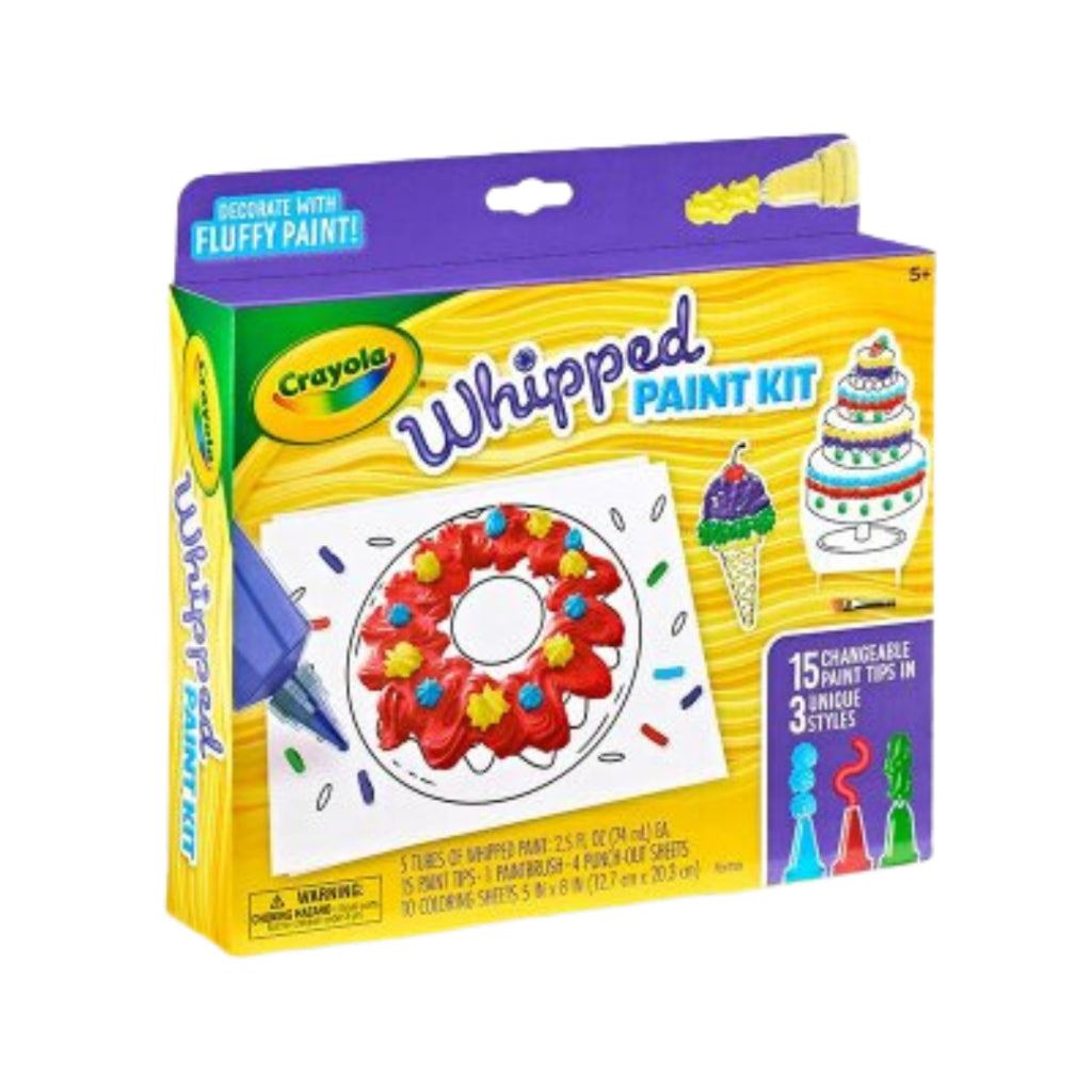 [SG] Crayola Whipped Paint Activity Set [Evergreen Stationery]