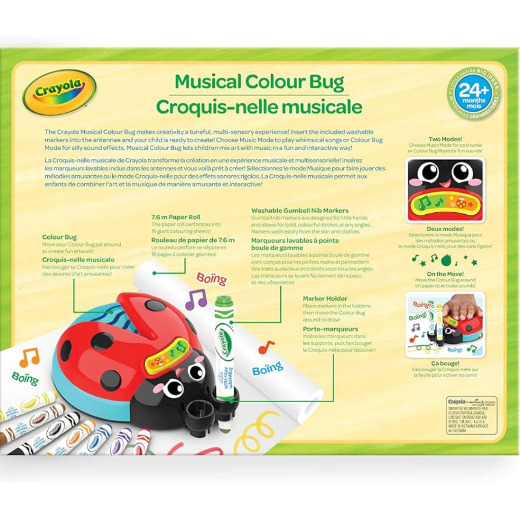 [SG] Crayola Musical Color Bug [Evergreen Stationery]