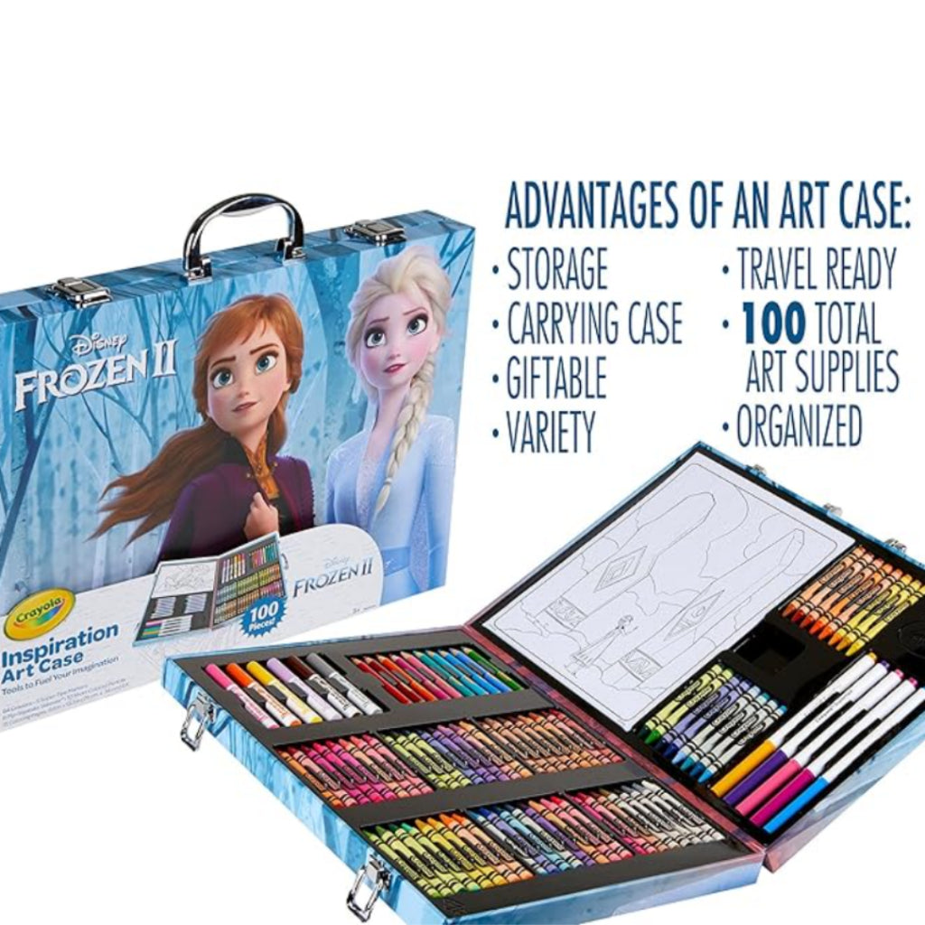 [SG] Crayola Frozen II Inspiration Art Case [Evergreen Stationery]