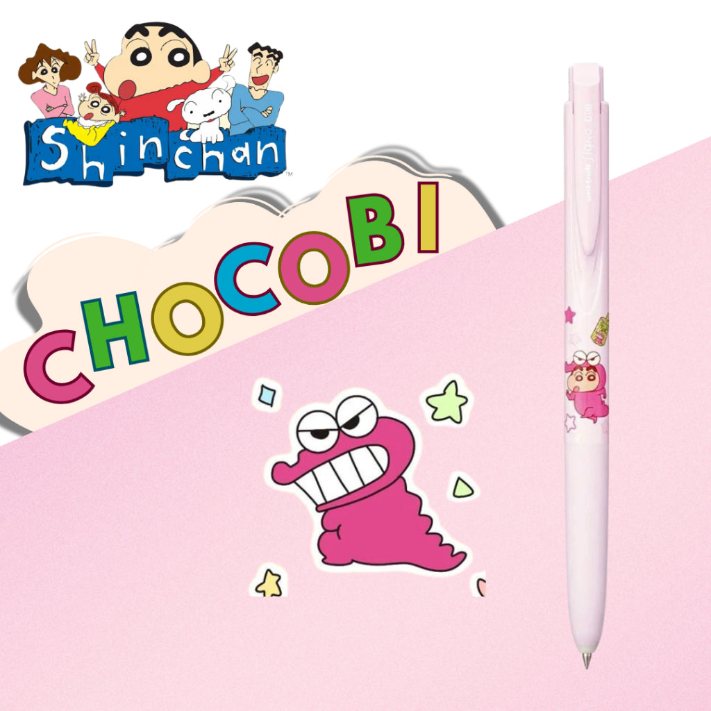 [SG] LIMITED EDITION Uni Crayon ShinChan Signo Gel Pen [Evergreen Stationery]