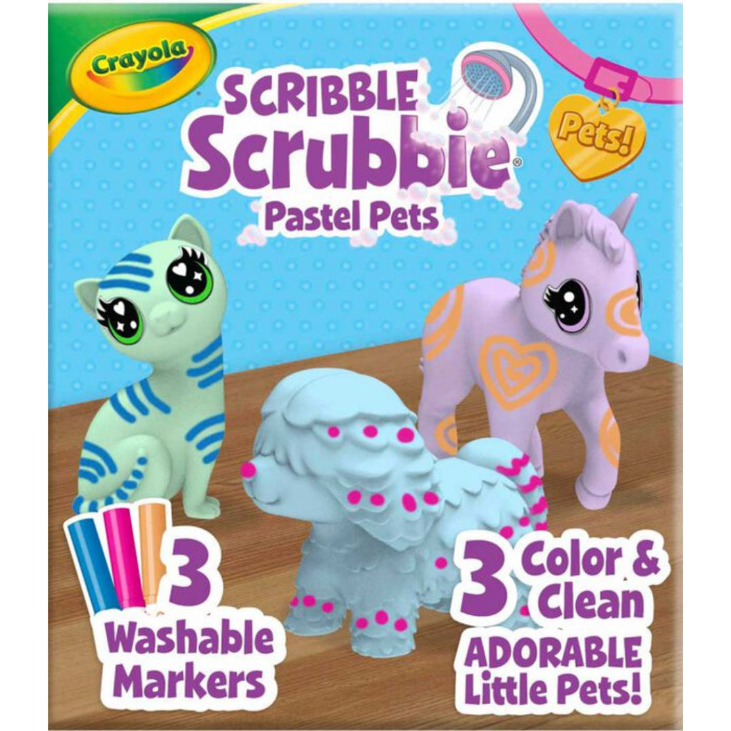 [SG] Crayola Scribble Scrubbies Pastel Pets [Evergreen Stationery]