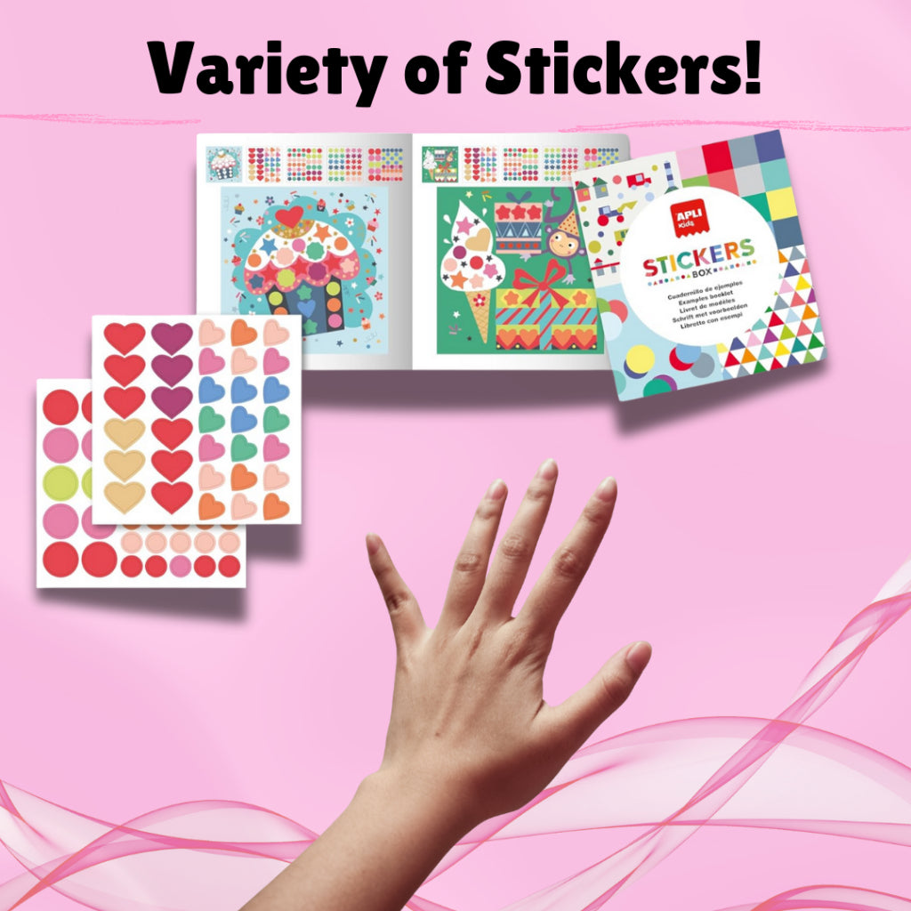 [SG] APLI Fun Kids Tin Box Sticker Game for Kids– Party Edition🎉[Evergreen Stationery]