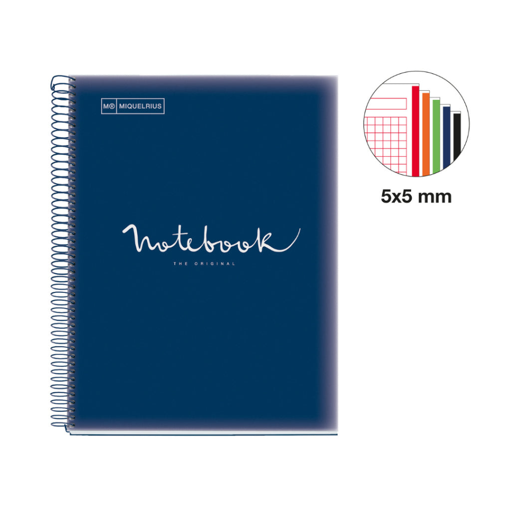 [SG] Apli MR46069 A4 Navy 120pgs Square Emotions (Polypropylene Cover) [Evergreen Stationery]