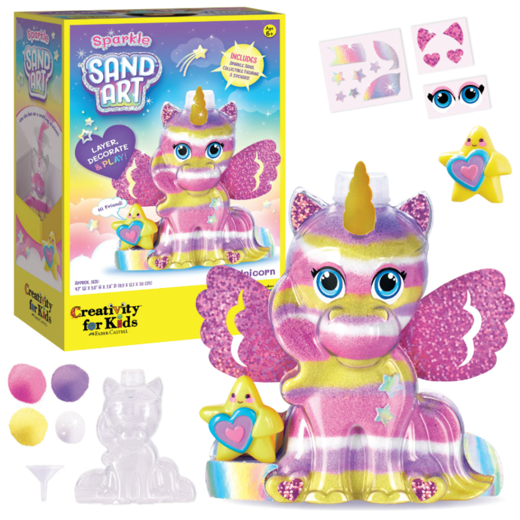 [SG] Faber-Castell Sparkle Sand Art Unicorn [Evergreen Stationery]