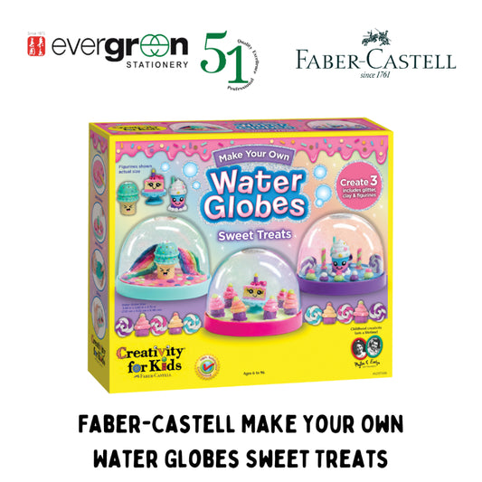 [SG] Faber-Castell Make Your Own Water Globes Sweet Treats [Evergreen Stationery]