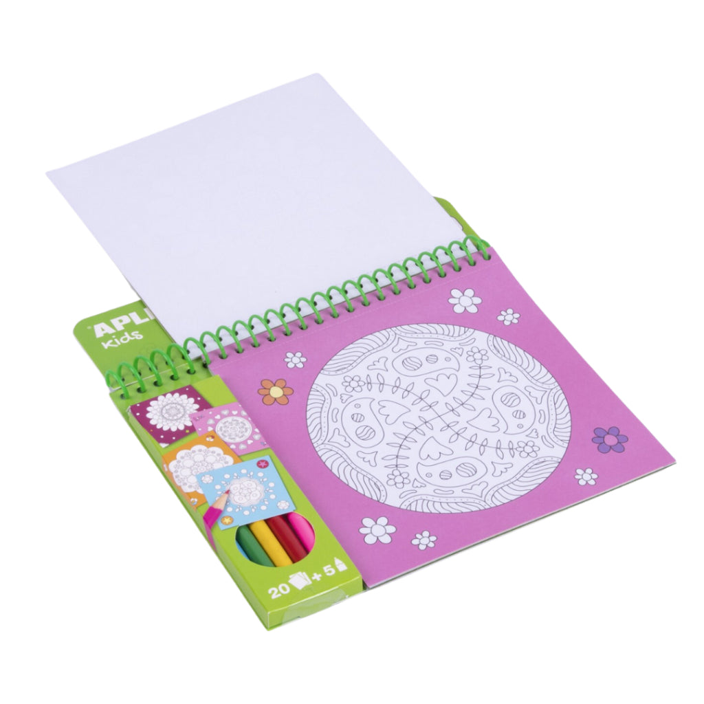 [SG] Apli #17151 Color Block Paint w/Pencils [Evergreen Stationery]
