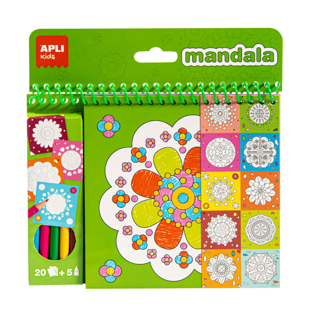 [SG] Apli #17151 Color Block Paint w/Pencils [Evergreen Stationery]