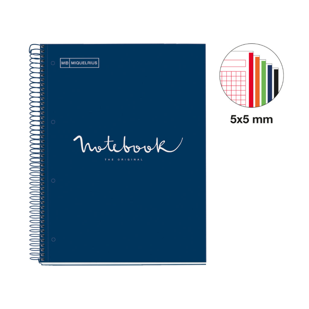 [SG] Apli MR46063 A4 Navy 120pgs Square Emotions [Evergreen Stationery]