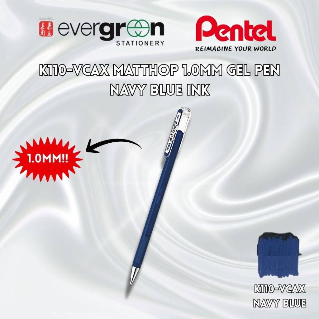 [SG] Pentel K110-V7STC/S MATTHOP Enchantment Set [Evergreen Stationary]
