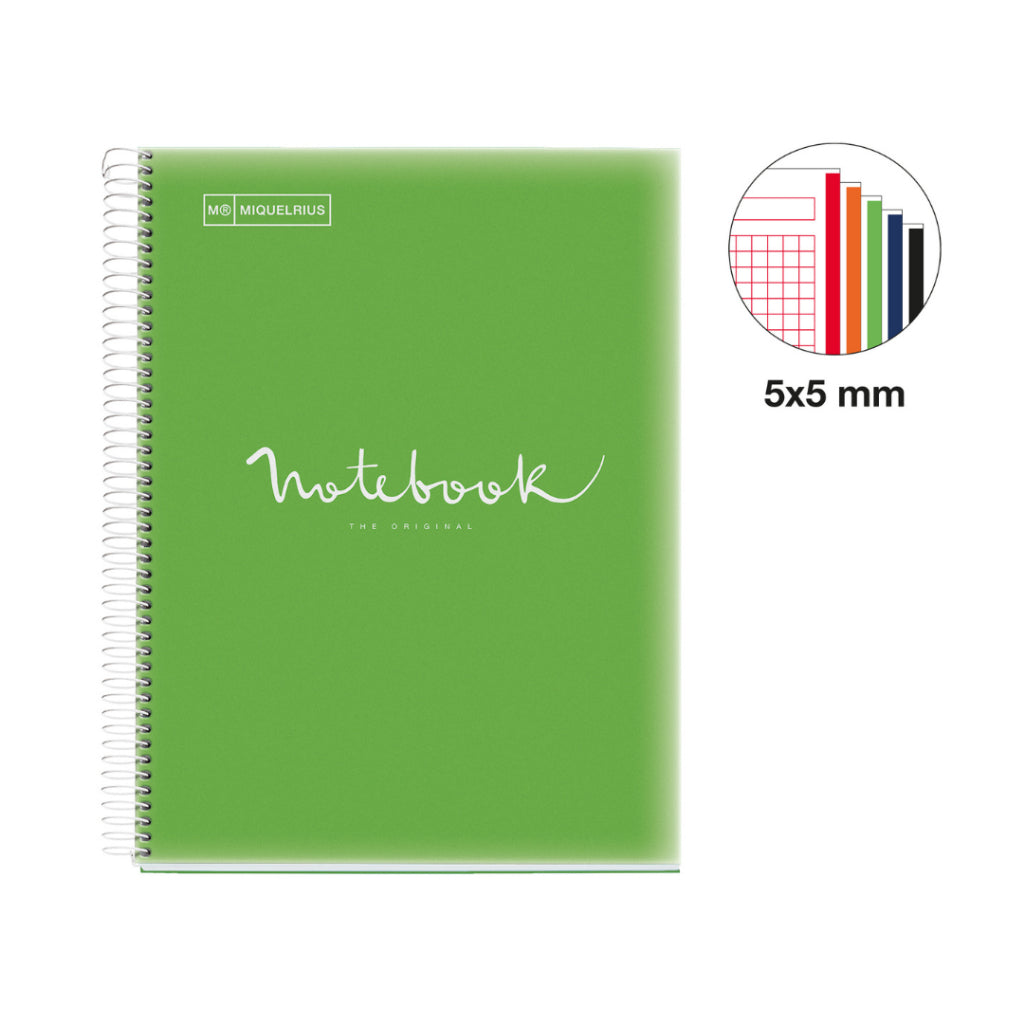 [SG] Apli MR46071 A4 Green 120pgs Square Emotions (Polypropylene Cover) [Evergreen Stationery]