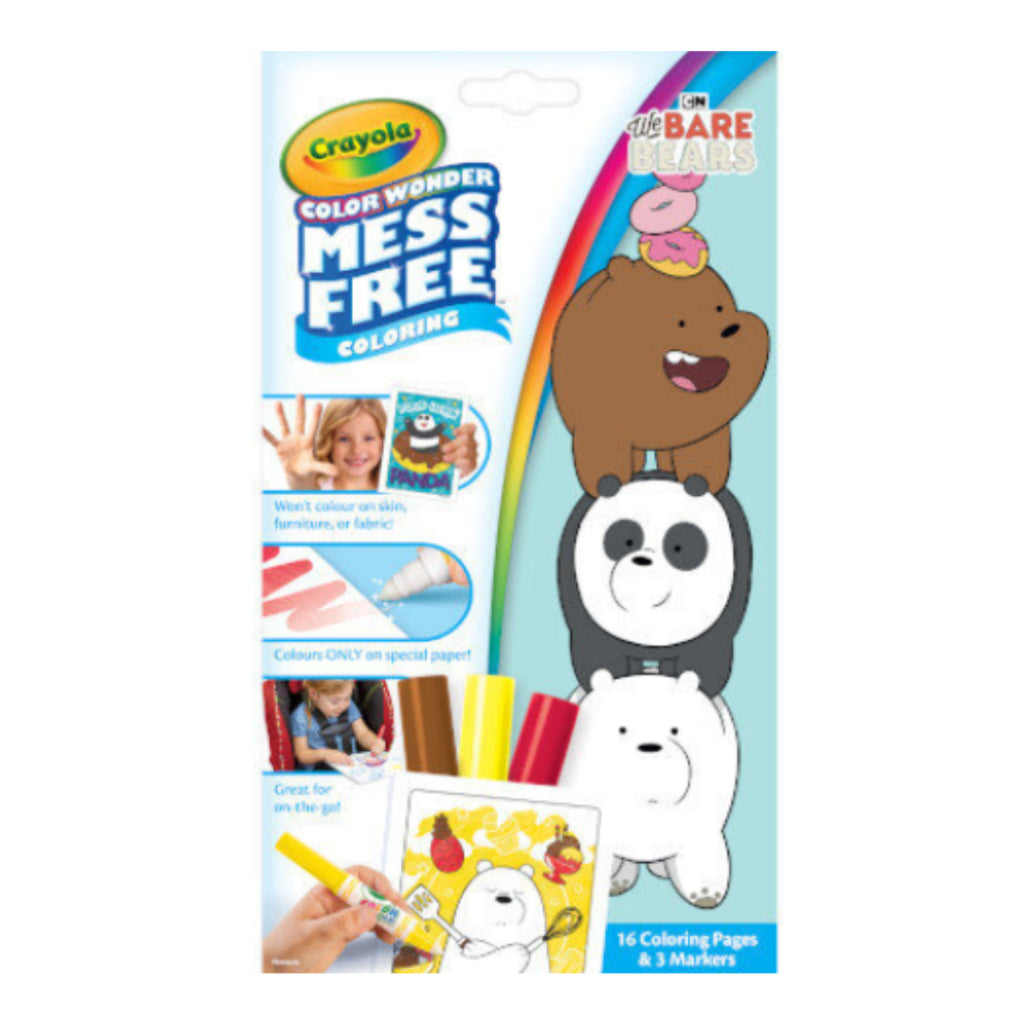 [SG] Crayola Color Wonder Mini (We Bare Bears) [Evergreen Stationery]