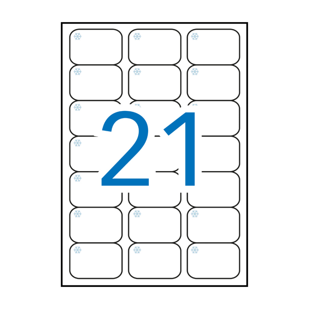 [SG] APLI 210 Pieces Freezer Label [Evergreen Stationery]