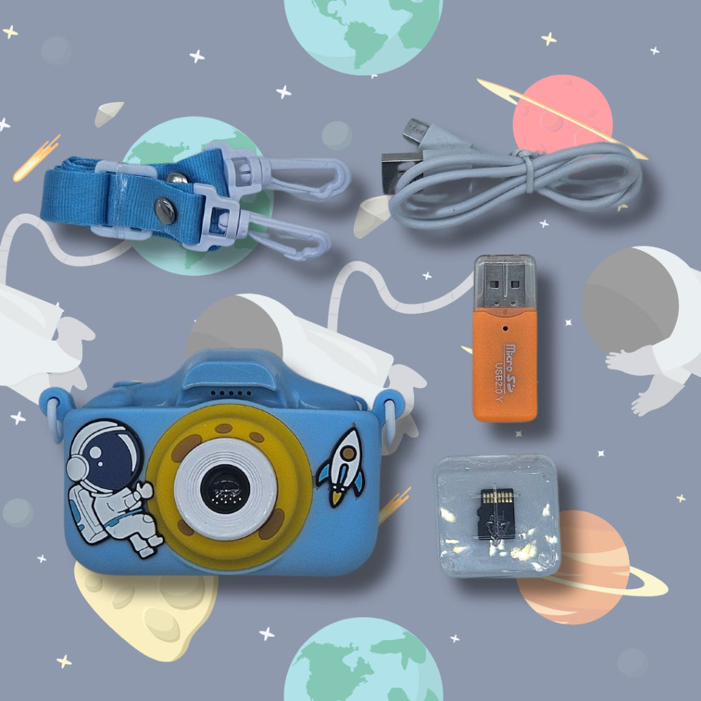 [SG] NEW Cute Spaceman Child Camera [Evergreen Stationery]