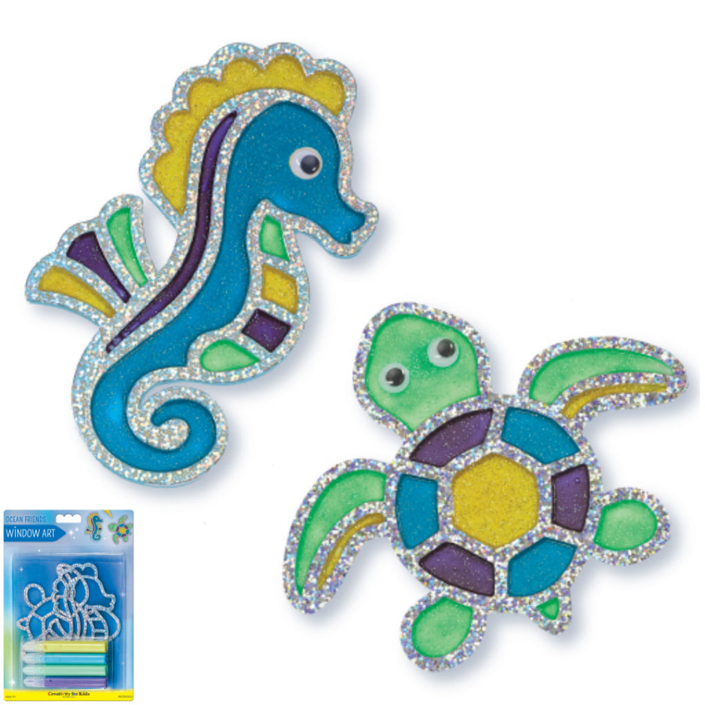 [SG] Faber-Castell Window Art (Ocean Friends/Magical/Bug Buddies) [Evergreen Stationery]