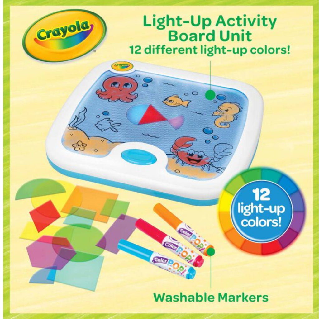 [SG] Crayola Light-Up Activity Board [Evergreen Stationery]